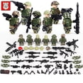thumbnail image 1 of Alpha Squad AssaultSpecial Forces Minifigure Building Blocks Small Particle Jigsaw Puzzle Assembly Toys, 1 of 5