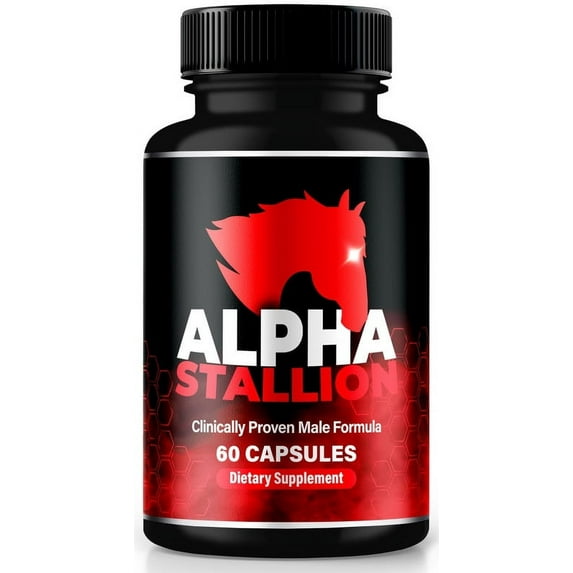 Alpha Stallion Pills, Daily Nutrition Formula for Performance and Confidence, All Natural Supplement to Support Overall Health, Maximum Strength AlphaStallion Reviews Official (60 Capsules)