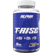 Alpha Supps - Alpha T-Rise | Mens Advanced Testosterone Booster | Ashwagandha, Tongkat, Dim | Natural Stamina, Strength Support | 90 Capsules
