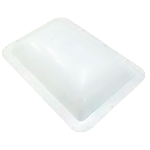 Alpha System V1422CPOD 14 x 22 in. Inner Dome with Clear Window, White