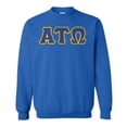 thumbnail image 1 of Alpha Tau Omega Lettered Crewneck X-Large Royal Blue, 1 of 1