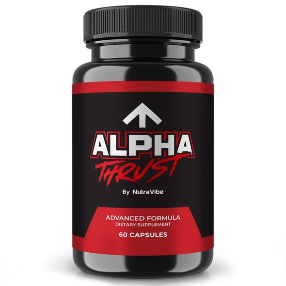 Alpha Thrust – Original AlphaThrust Capsules with a Natural Daily Blend for Energy & Wellness | Clean, Gentle, Easy-to-Swallow Pills (60 Capsules)