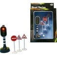 thumbnail image 1 of Alpha Toys Road Series - Traffic Lights w/ 3 Traffic Signs, 1 of 1