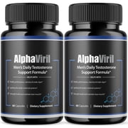 Alpha Viril Advanced Formula Pills All Natural Vitamin Supplement AlphaViril 120 Capsules