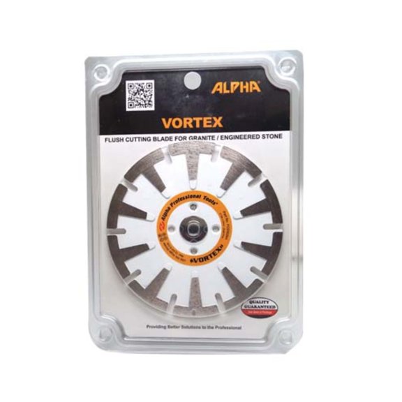 Alpha Vortex Flush Cutting Blade Intricate for Marble