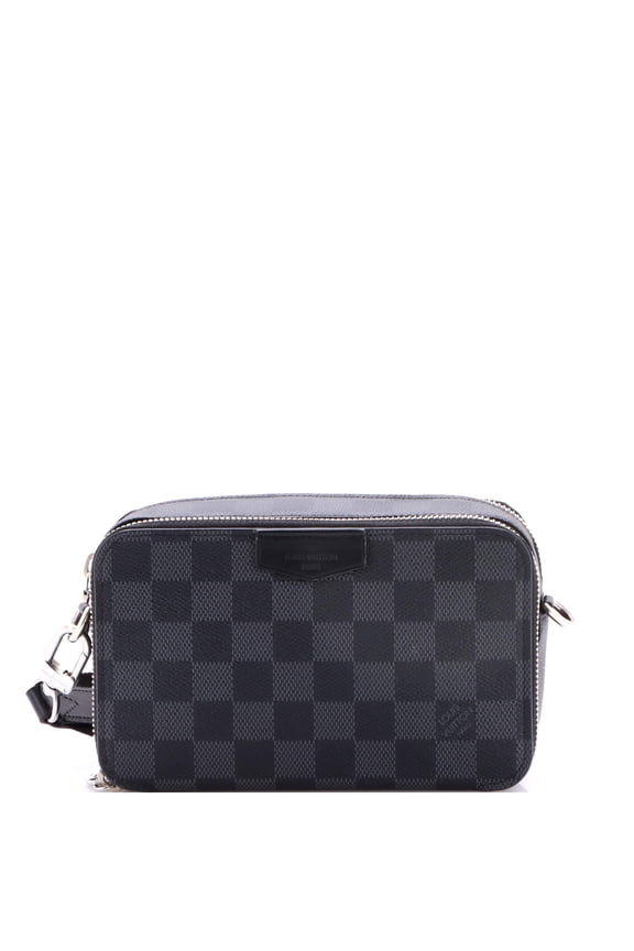 Alpha Wearable Wallet Damier Graphite By Rebag