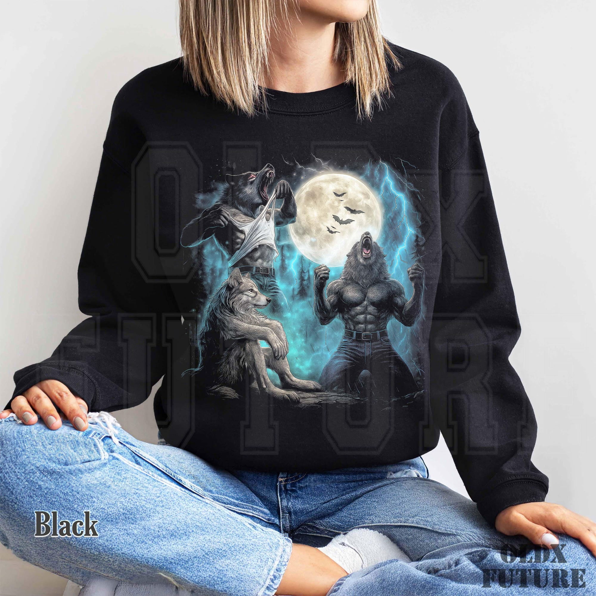 Alpha Wolf 90s TShirt Wolf Ripping TShirt Retro Meme Tee Grunge ...