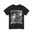 thumbnail image 1 of Alpha Wolf Kitten Daddy Funny Masculine Humor Graphic Art Unisex T-Shirt, up to size 5XL, 1 of 2