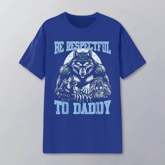 Alpha Wolf Be Respectful Unisex Graphic Printed T Shirt For And Comfortable Crewneck Tee With Fashionable Design Ideal For Casual Wear And Daily Outfits