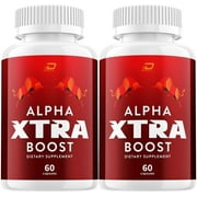 Alpha Xtra Boost for Men Capsules - AlphaXtraBoost Vitamin Complex Pills, AlphaXtra Boost All Natural, 2 Pack, 120 Capsules
