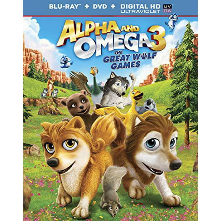 Alpha and Omega 3: The Great Wolf Games Blu-ray (Blu-ray + DVD +