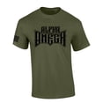 thumbnail image 1 of Alpha and Omega Beginning and the Ending Revelation Scripture Mens Christian Tshirt Cross Short Sleeve T-shirt Graphic Tee-Military Green-xl, 1 of 4