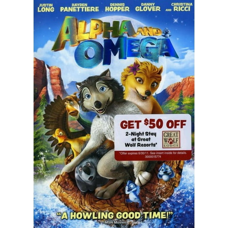 Alpha and Omega (DVD) Animated Children's Adventure Movie by