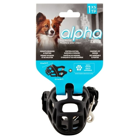 Alpha by Zeus XS Dog Muzzle 1