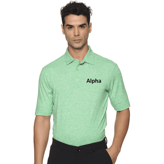 Alpha polo for men (AlphaSport Green)