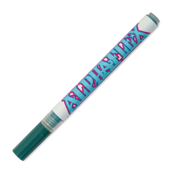 Alpha6 AlphaFlex Textile and Leather Paint Marker - Dark Green, 1 mm