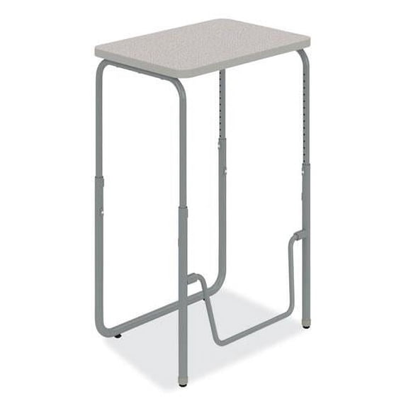 AlphaBetter 2.0 Height Adjustable Student Desk Pendulum Bar in Gray