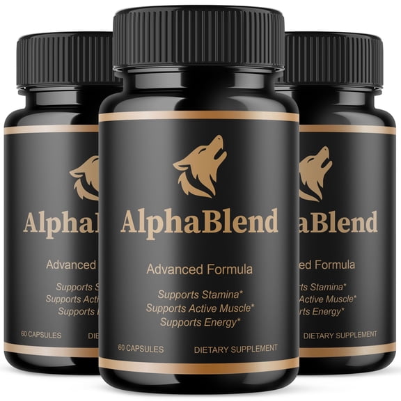 AlphaBlend Advanced Formula Pills All Natural Vitamin Supplement Alpha Blend 180 Capsules