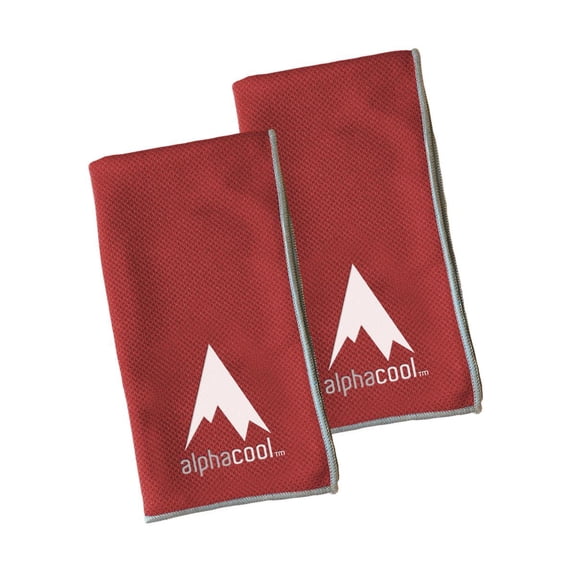 AlphaCool Mesh Instant Cooling Towel (2-Pack)