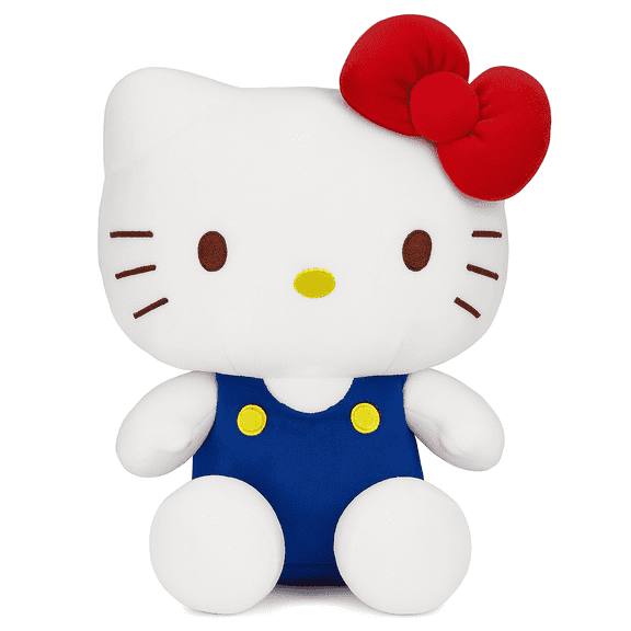 AlphaDesignLuxe 10 Kawaii Cat Plush Toy Ultra Soft Stuffed Animal with Embroidered Details, Cute Decorative Plush for Kids & Collectors