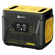 AlphaESS Portable Power Station 1600W Solar Generator 2203Wh with 4 110V AC Outlets(3000W Peak) for Home Backup, Outdoor Camping, Off-Grid, Emergency