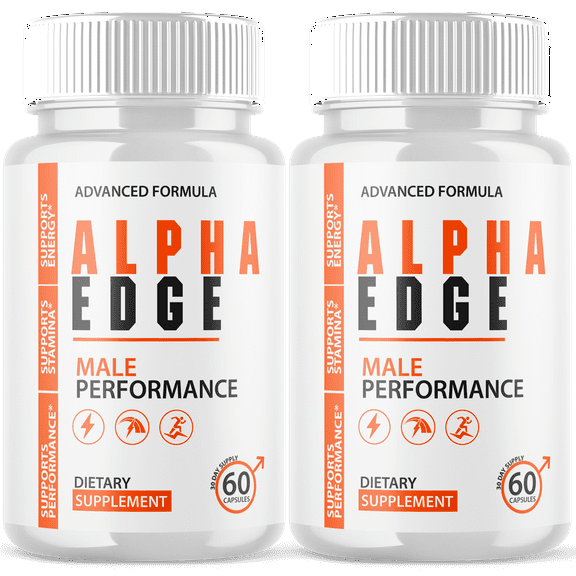 AlphaEdge  Advanced Formula Pills All Natural Vitamin Supplement 120 Capsules