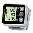 thumbnail image 1 of AlphaGeek Wrist Blood Pressure Monitors Portable Wrist Digital BP Machine Cuff with LED Backlit Display for Dual Users BP Monitor for Home Travel, 1 of 12