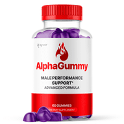 AlphaGummy Mens Gummies Advanced Formula Support for Men in a Delicious Chewable Vitamin 60 Gummies