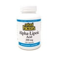 thumbnail image 1 of Natural Factors Alpha-Lipoic Acid 200 mg, Antioxidant Support, 120 Capsules, 1 of 2