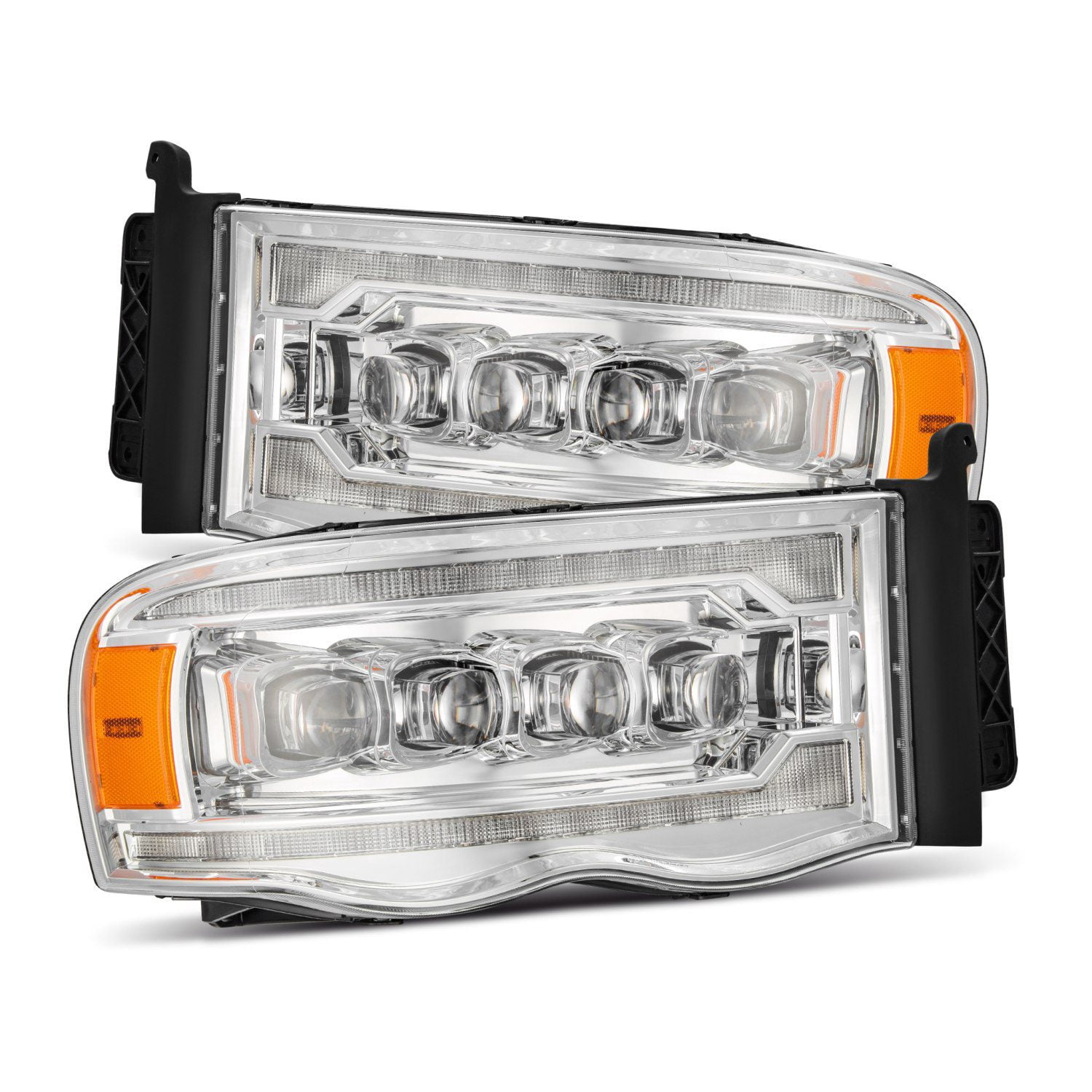 Anzo, Usa 111490 Fits 02-05 RAM 1500/03-05 RAM 2500/3500 PROJECTOR HEADLIGH Anzo Projector Headlights Dodge Ram