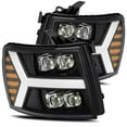 thumbnail image 1 of AlphaRex 07-13 Chevrolet Silverado NOVA-Series LED Projector Headlights Black, 1 of 7