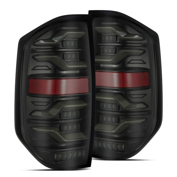 AlphaRex LUXX LED Taillights for 14-21 Toyota Tundra - Alpha Black