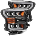 thumbnail image 1 of AlphaRex 15-17 Ford F150 / 17-20 F150 Raptor NOVA-Series LED Projector Headlights Black, 1 of 7