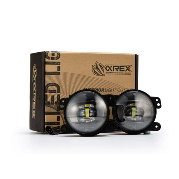AlphaRex 210004; ARX Dual Color LED Fog Lights for Chrysler/Dodge/Hummer/Jeep