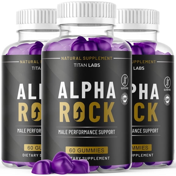 AlphaRock ACV Gummies Advanced Formula Vitamin Supplement 180 Gummies