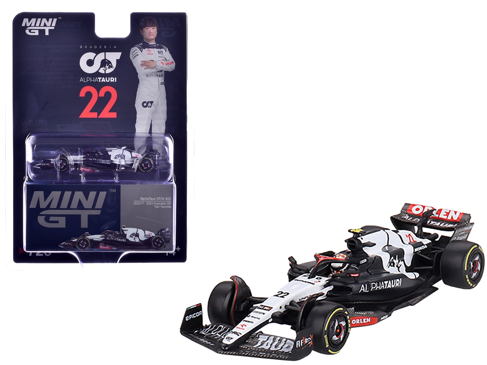 ミニカー MINICHAMPS SCUDERIA ALPHATAURI AT04 Minichamps 1:43 SCUDERIA ALPHATAURI AT04 NYCK DE VRIES 2023