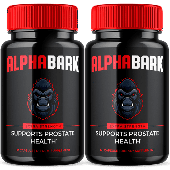 Alphabark Prostate Support Advanced Supplement Alpha Bark Pills 120 Capsules