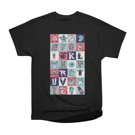 Alphabeasts T-Shirt Tee Gift For Him Merch For Her Apparel For Friend