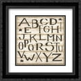 thumbnail image 1 of Alphabet 2x Matted 20x20 Black Ornate Framed Art Print by Shamp, Cindy, 1 of 2