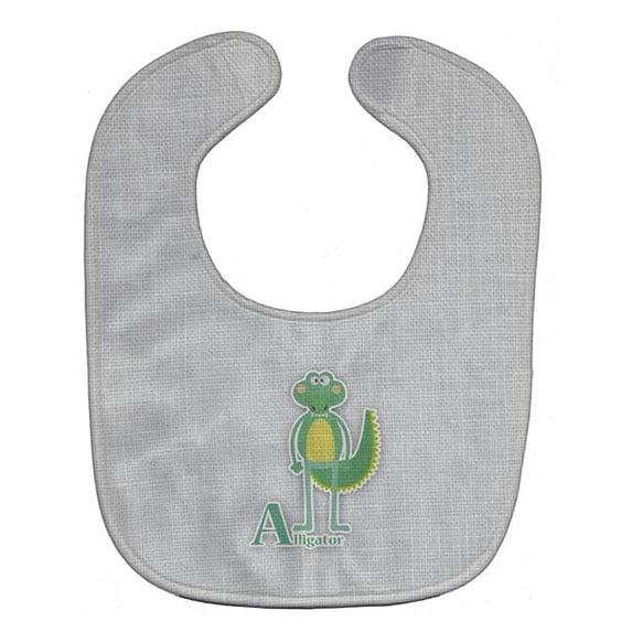 Alphabet A For Alligator Baby Bib