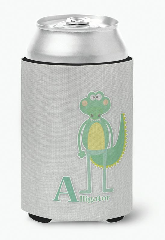 Alphabet A for Alligator Can or Bottle Hugger