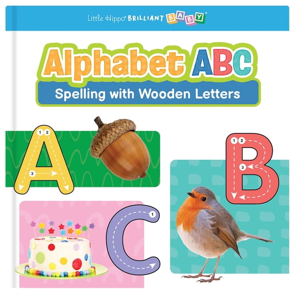 Alphabet ABC - Spelling with Wooden Letters