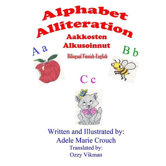 Alphabet Alliteration Bilingual Finnish English