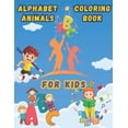 thumbnail image 1 of Alphabet Animals Coloring Book for Kids, (Paperback), 1 of 1