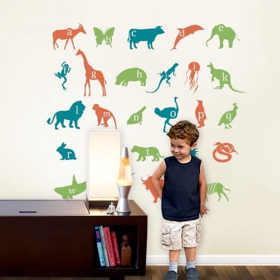 Alphabet Animals Wall Decals