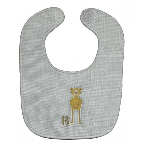 Alphabet B for Bear Baby Bib