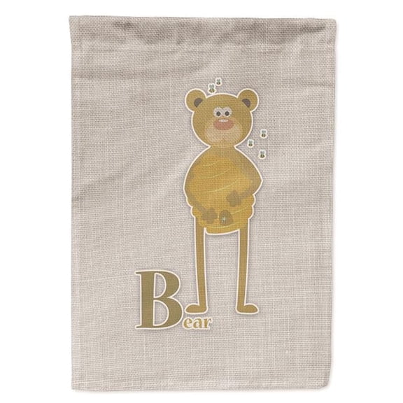 Alphabet B for Bear Garden Size Flag