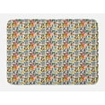 thumbnail image 1 of Alphabet Bath Mat, Illustration of Colorful Animals and Their Initials Learning for, Plush Bathroom Decor Mat with Non Slip Backing, 29.5" X 17.5", Multicolor, by Ambesonne, 1 of 2