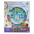 thumbnail image 1 of Alphabet Bead & Charm Bracelet Making Kit by Go Glo, 1,000+ Pieces with Heishi, Letters and Accessories, Novelty Toy, Ages 6+, 1 of 11