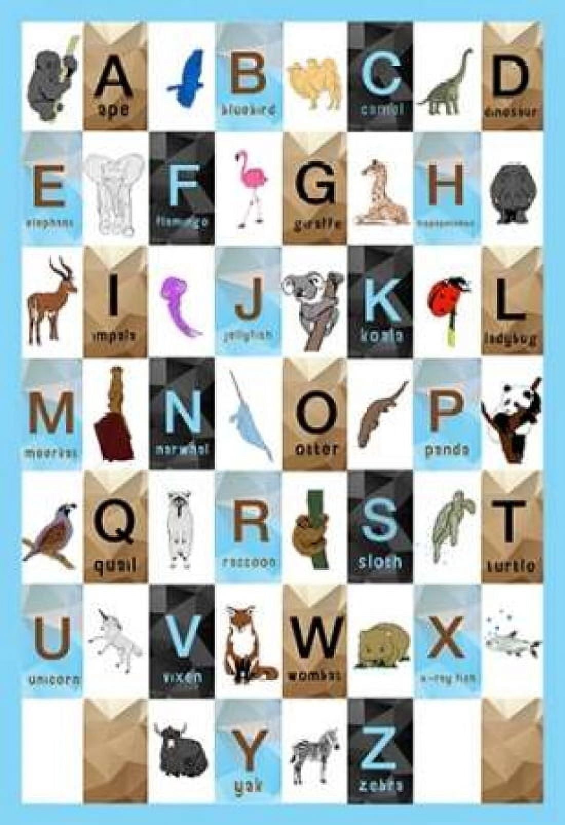Alphabet - Boys Canvas Art - Aubree Perrenoud (20 x 28)